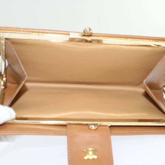 CELINE Macadam Canvas Long Wallet Beige Auth 46361 - Picture 10 of 16